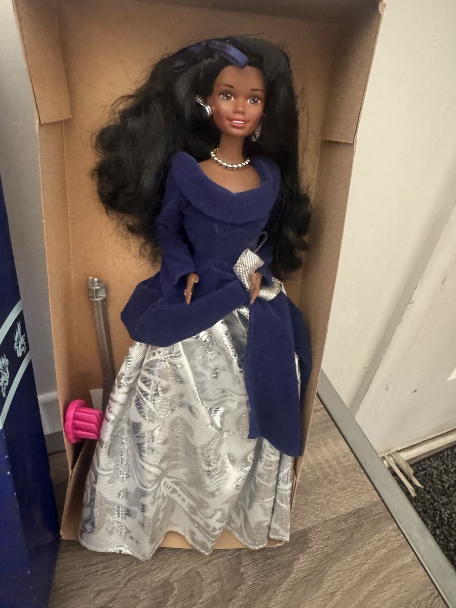 Avon Exclusive Special Edition Winter Velvet Barbie Doll - First in a Series, NIB