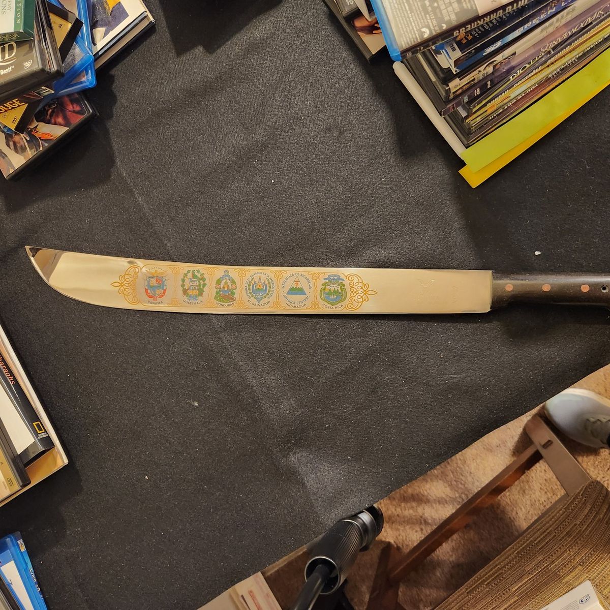 Vintage Imacasa Guatemala Ornate Souvenir Machete