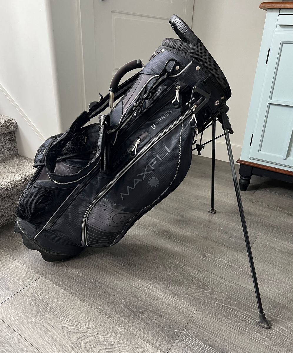 Maxfli U-Series Golf Stand Bag w/ Rain Cover