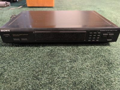Sony ST-JX661 Quartz Lock Digital Synthesizer FM/AM Stereo Tuner