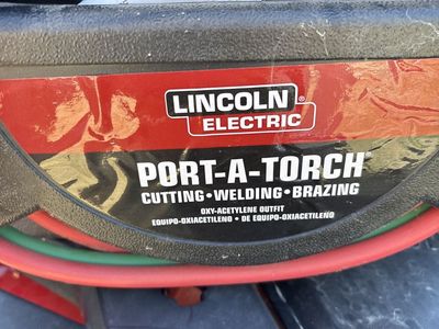 Lincoln Electric Port-A-Torch Oxy-Acetylene Cutting Welding Brazing Outfit