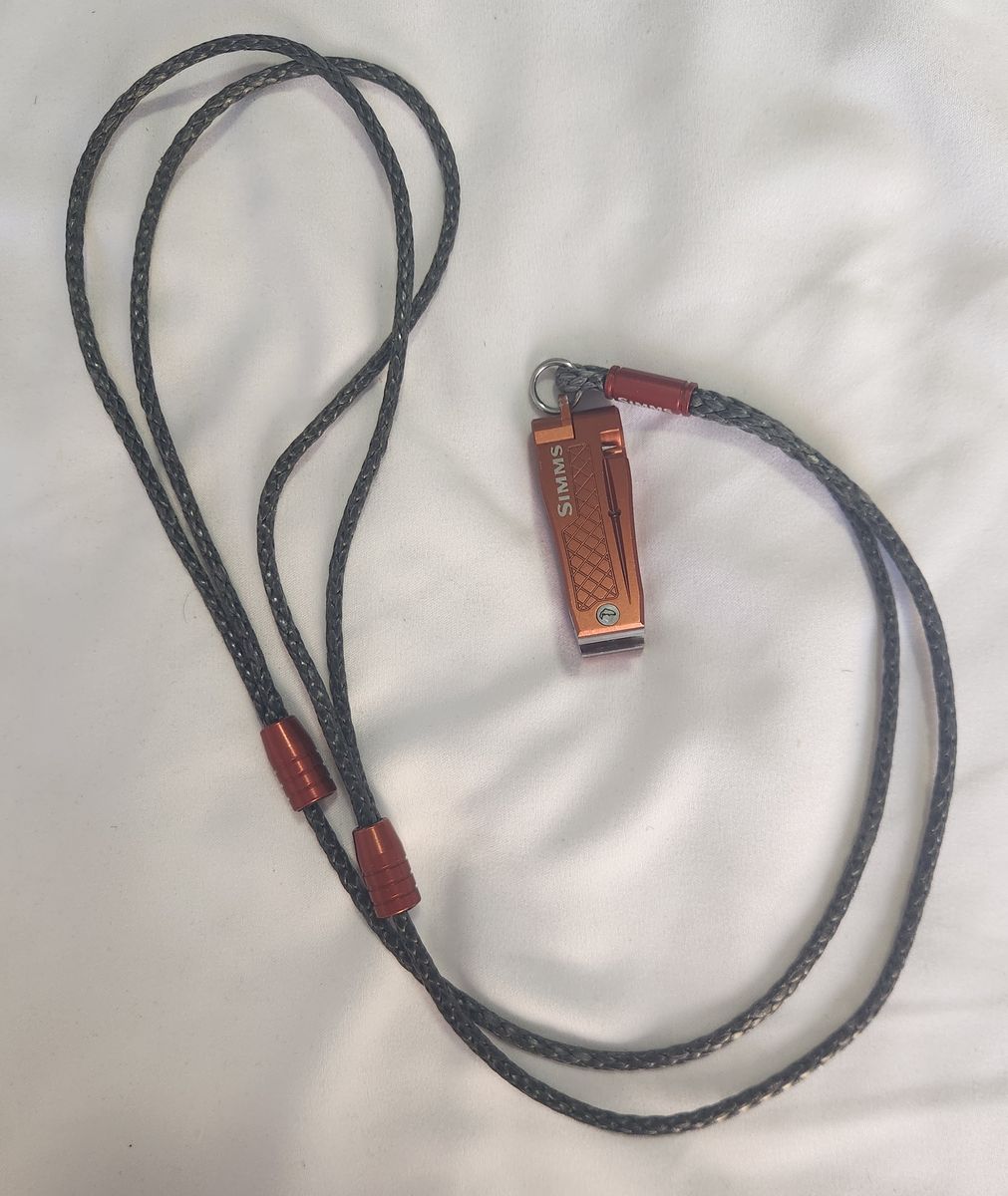 Simms Pro Nippers &  Simms Guide Lanyard—New