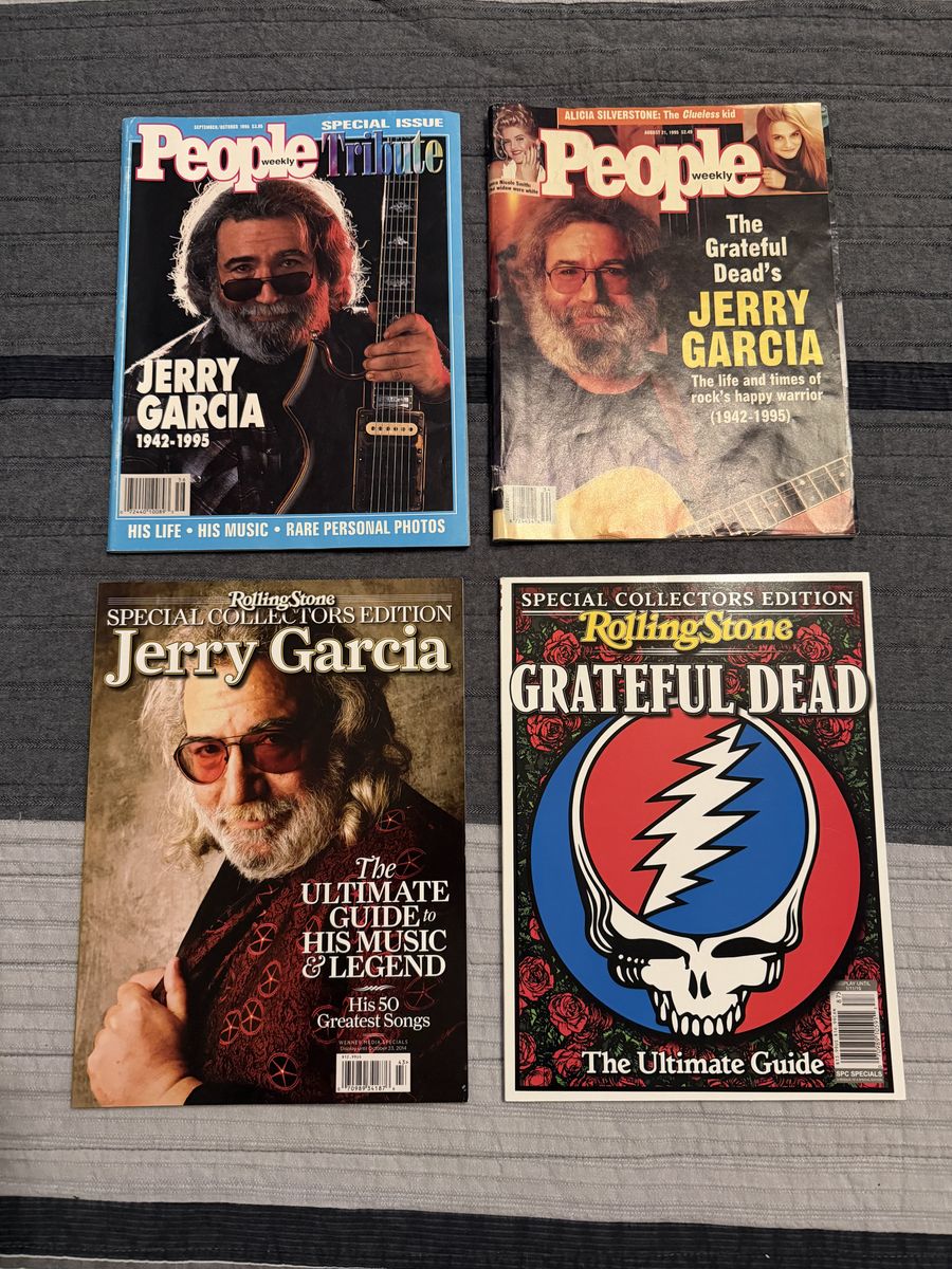 Jerry Garcia/ Grateful Dead Collector Magazines