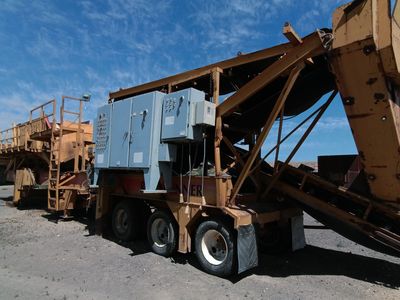 Closed circuit cone crusher plant