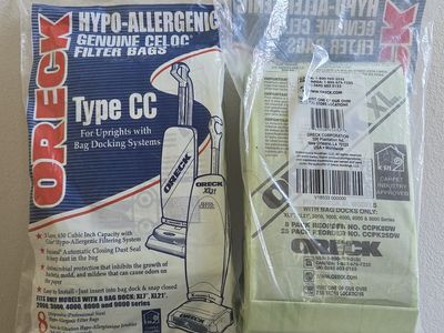 Oreck Paper Bag, Oreck Type Cc Uprights Hypoallergen 2x(8 Pack)