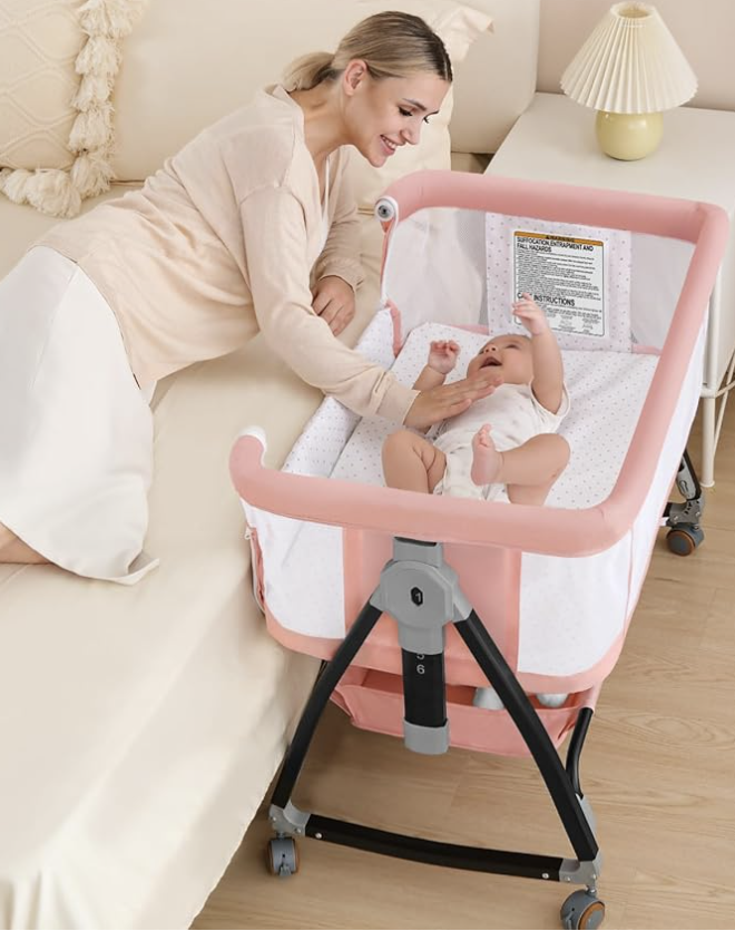 Baby Bassinet Adjustable