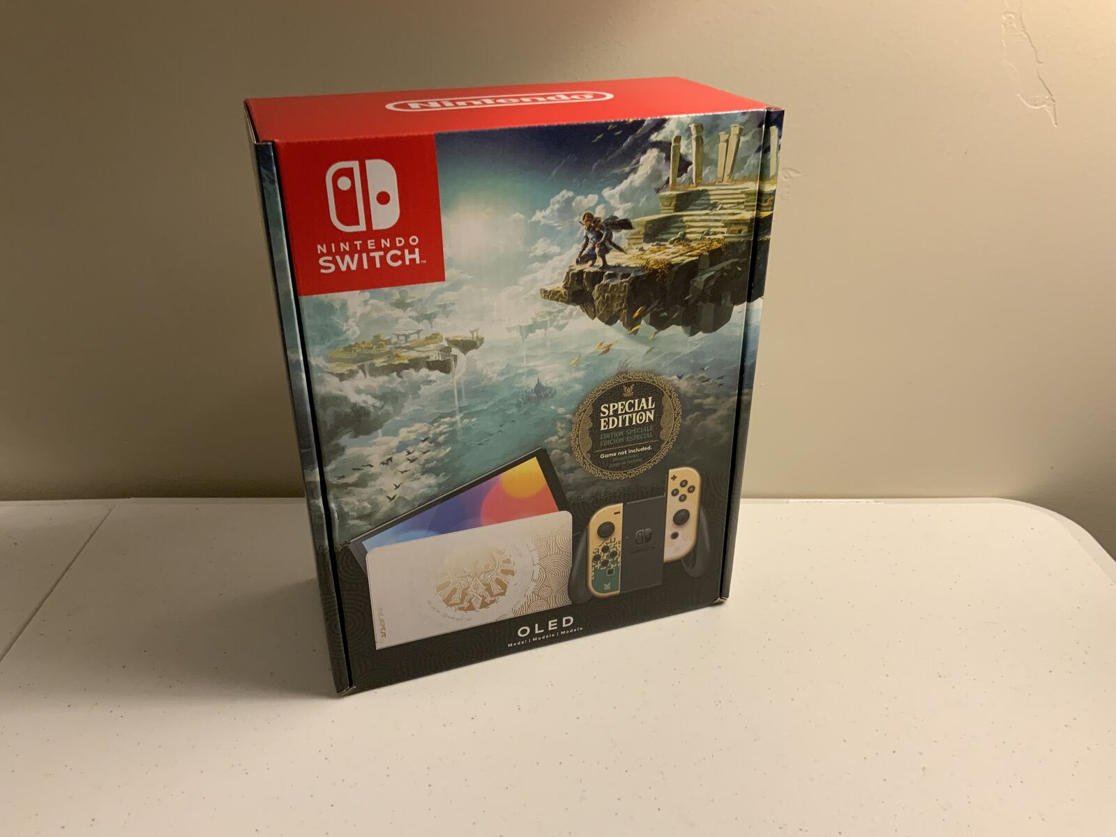 Brand New Nintendo Switch OLED Console Zelda Tears of the Kingdom Limited Edition -