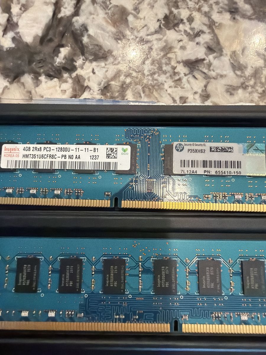 Hynix 4GB PC3-12800U DDR3 Desktop RAM HMT351U6CFR8C-PB 655410-150 HP P35XHS2