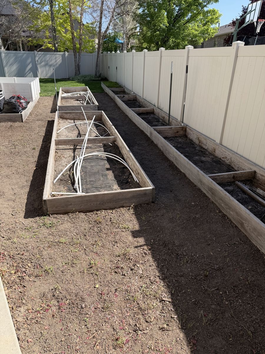 Raised Garden Boxes - 2x12 Lumber
