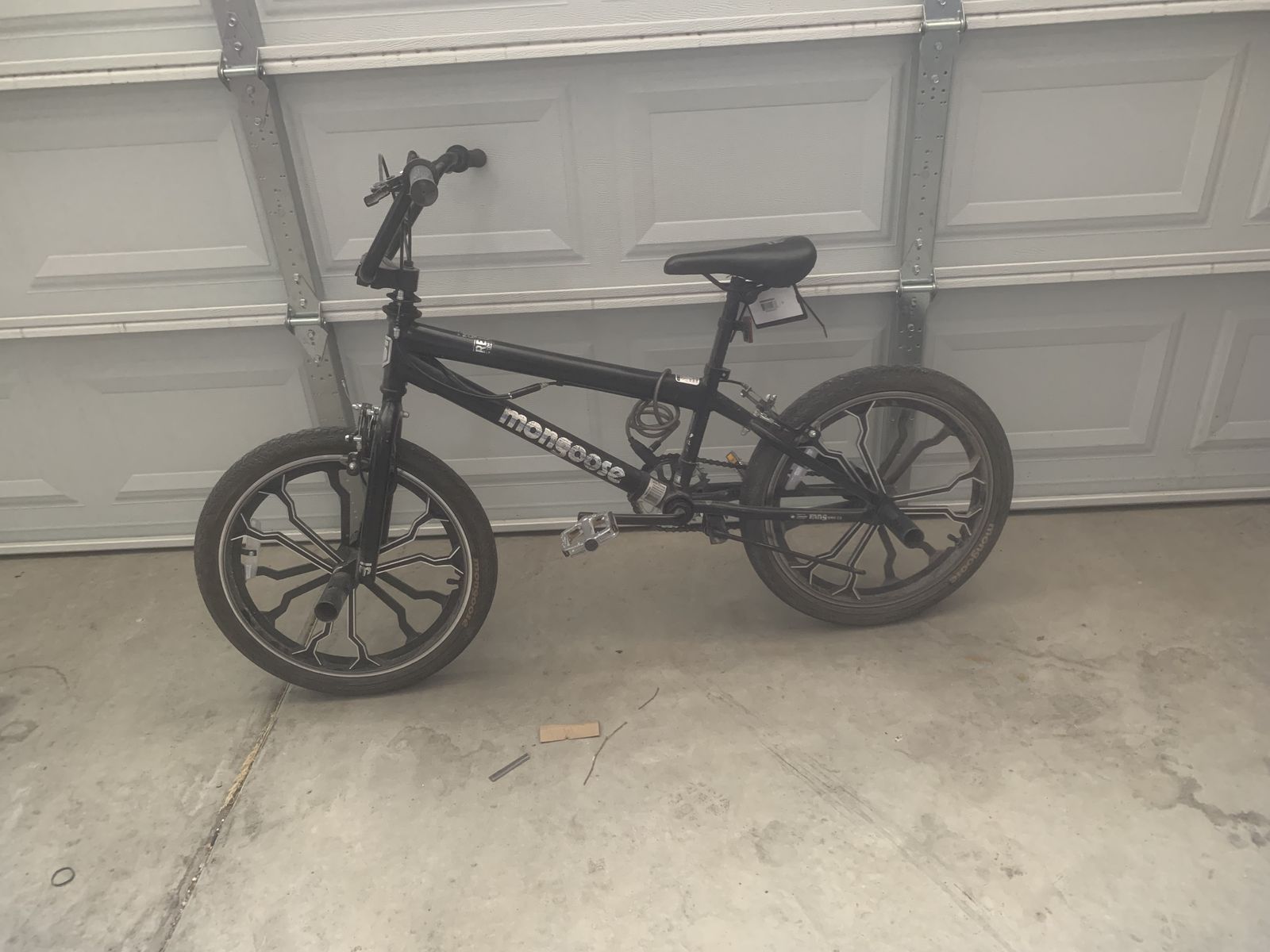Mongoose rebel 20inch bmx bike.