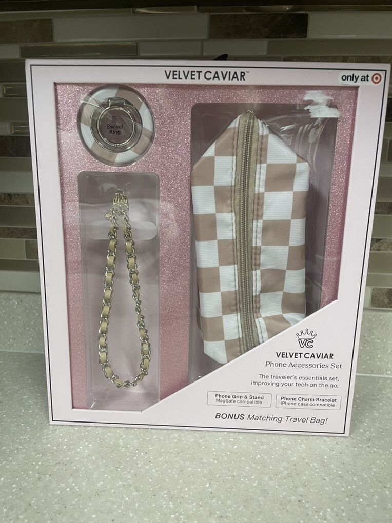 Velvet Caviar Phone Accessory Kit