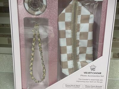 Velvet Caviar Phone Accessory Kit