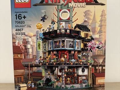 Used LEGO The Ninjago Movie: NINJAGO City Set 70620 (4,867 Pieces)