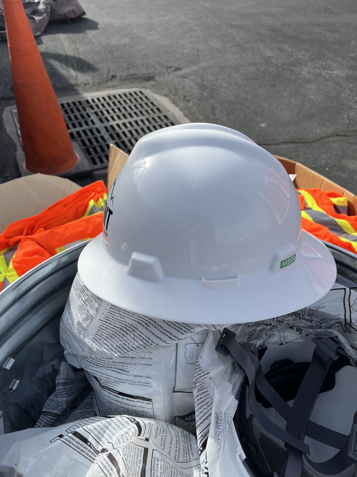 Construction official Hard Hats