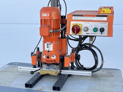 Blum Mini Press, Hinge Insertion, Boring Machine