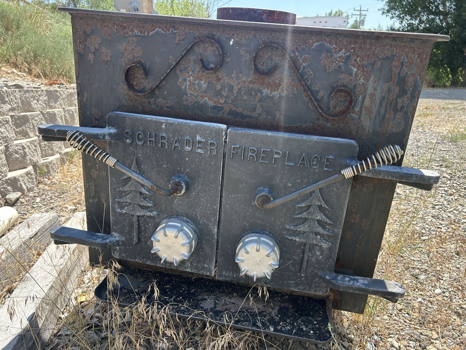 Wood burning stove 