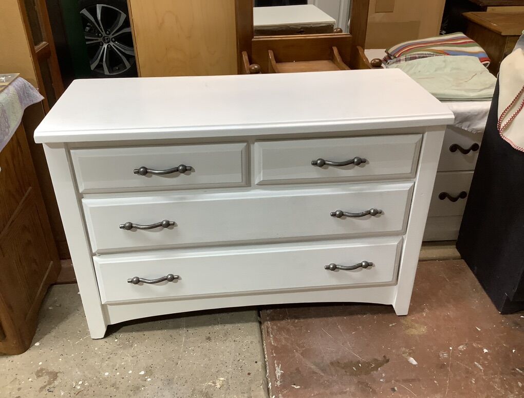 4 Drawer All Wood Dresser