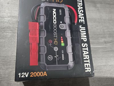 Brand new, sealed Noco 2000 Jump Starter Battery