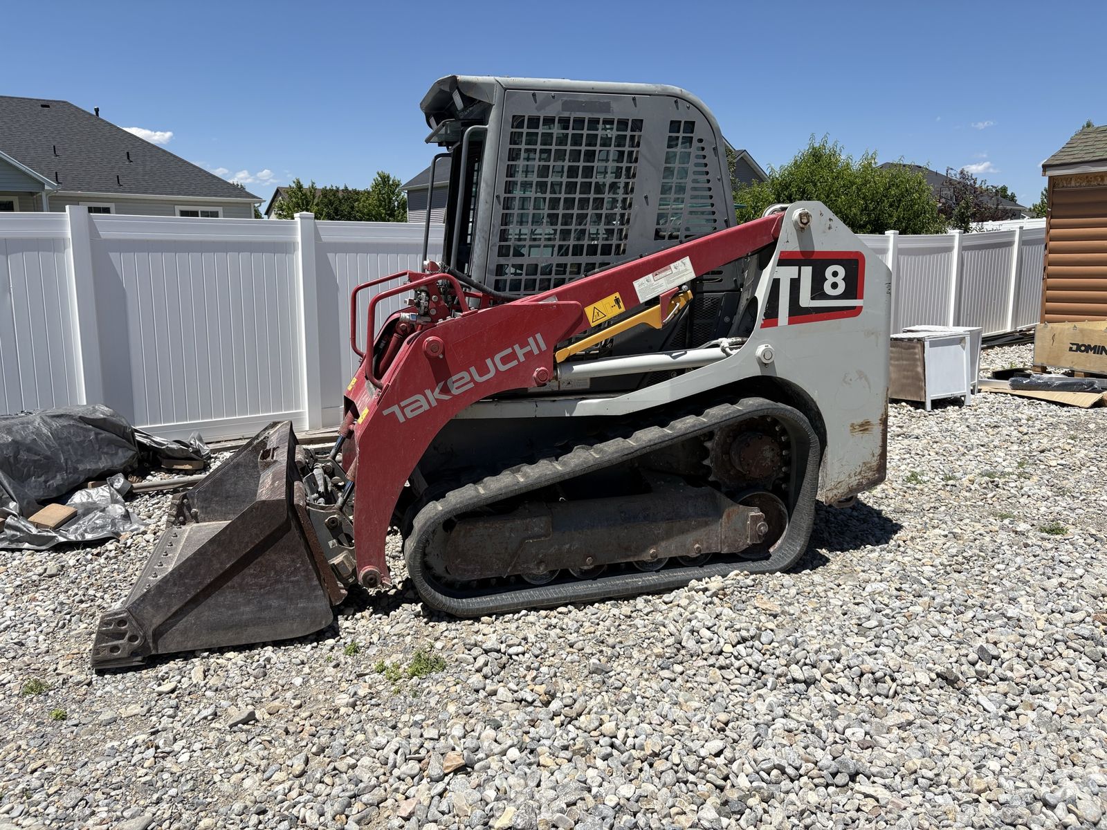 2020 Takeuchi TL8 skidsteer 1500 hrs