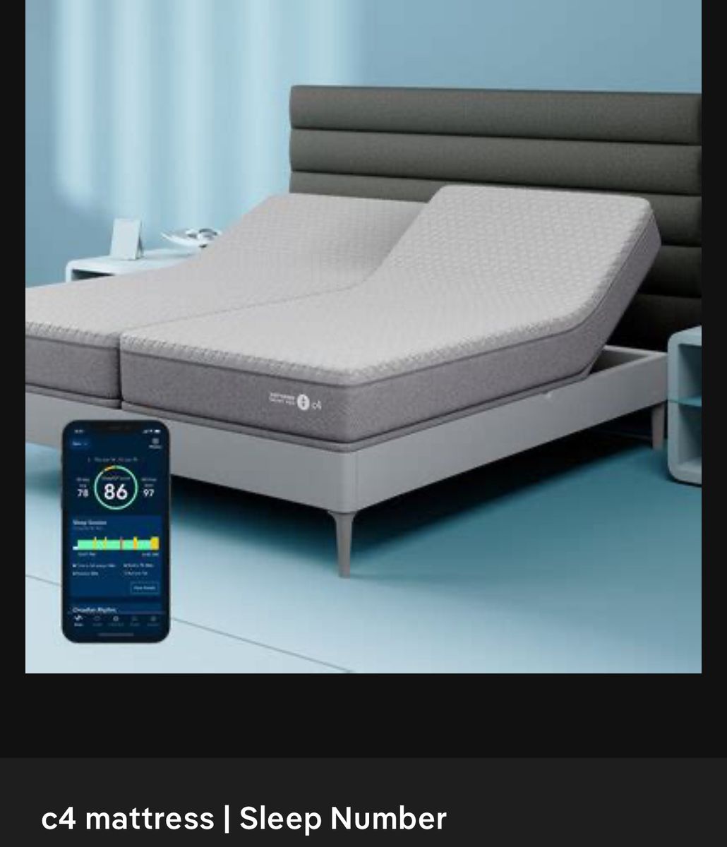 Sleep Number Split King Mattress Set