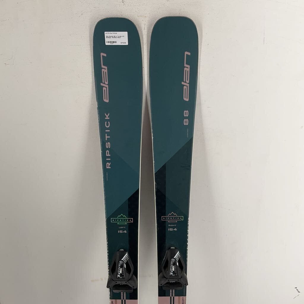 Elan Ripstick 88 w/ Tyrolia d 12 Bindings