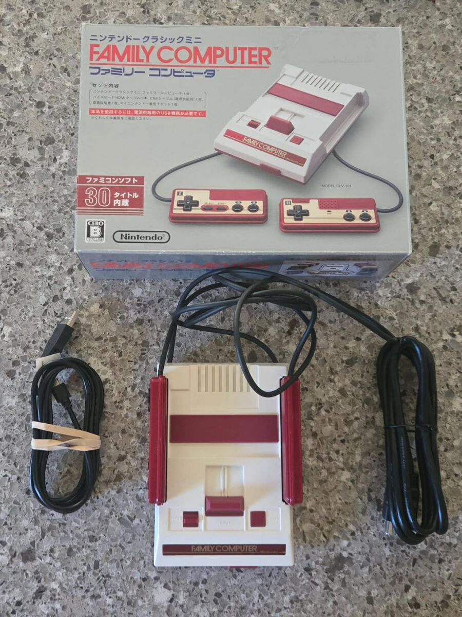 Famicon mini Classic with 30 built in games! Trades considered!