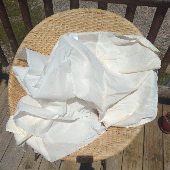 King Size Cream/Off-White Bed Skirt
