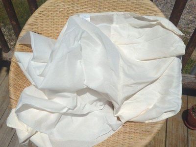 King Size Cream/Off-White Bed Skirt