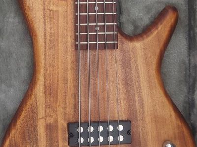 Ibanez Gio GRS 105EX-MOL 5-String Bass Guitar with Hard Case