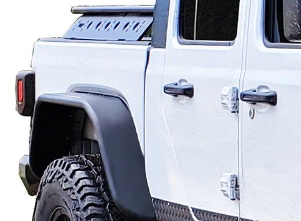 NEW Poison Spyder Rear Crusher Fender Flares – Jeep Gladiator JT (Pair)