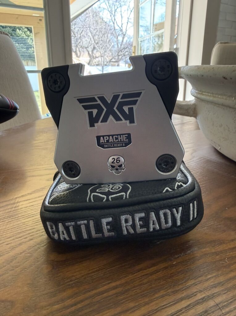 New 2026 PXG Battle Ready 2 Apache Platinum Putter