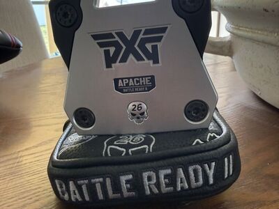 New 2026 PXG Battle Ready 2 Apache Platinum Putter