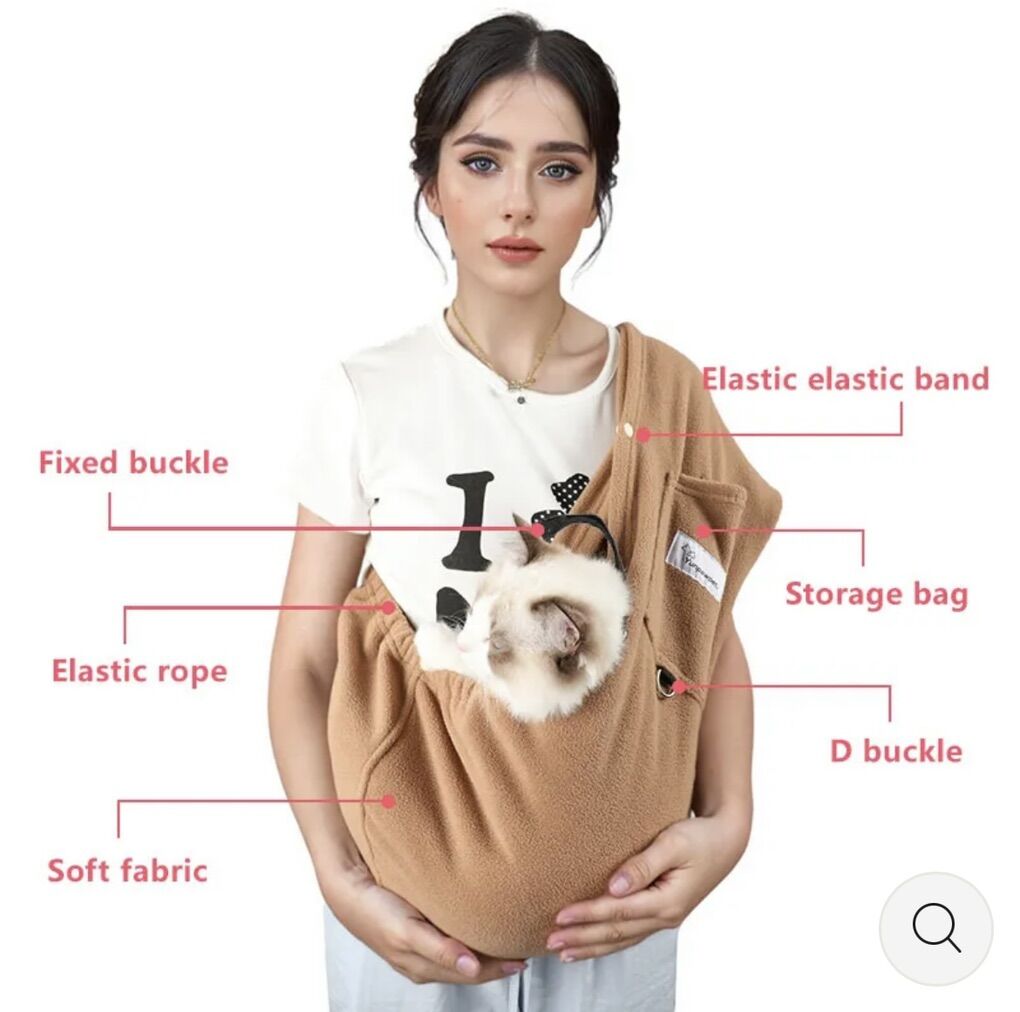 NEW! Sling Carrier for Cats and Small Dogs