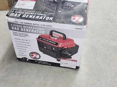 Kincrome 60338 700W 2-Cycle Gas Generator - Portable Power for Camping & Outdoors
