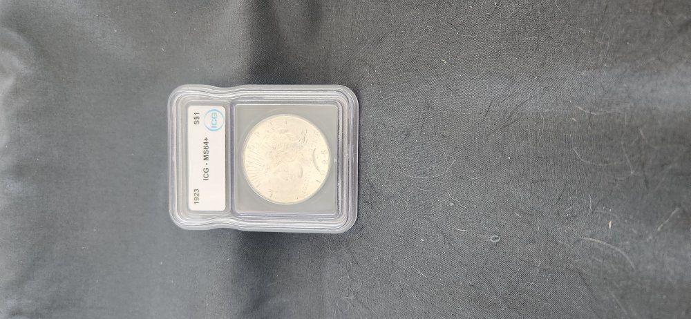 Silver 1923 Peace Dollar MS 64+