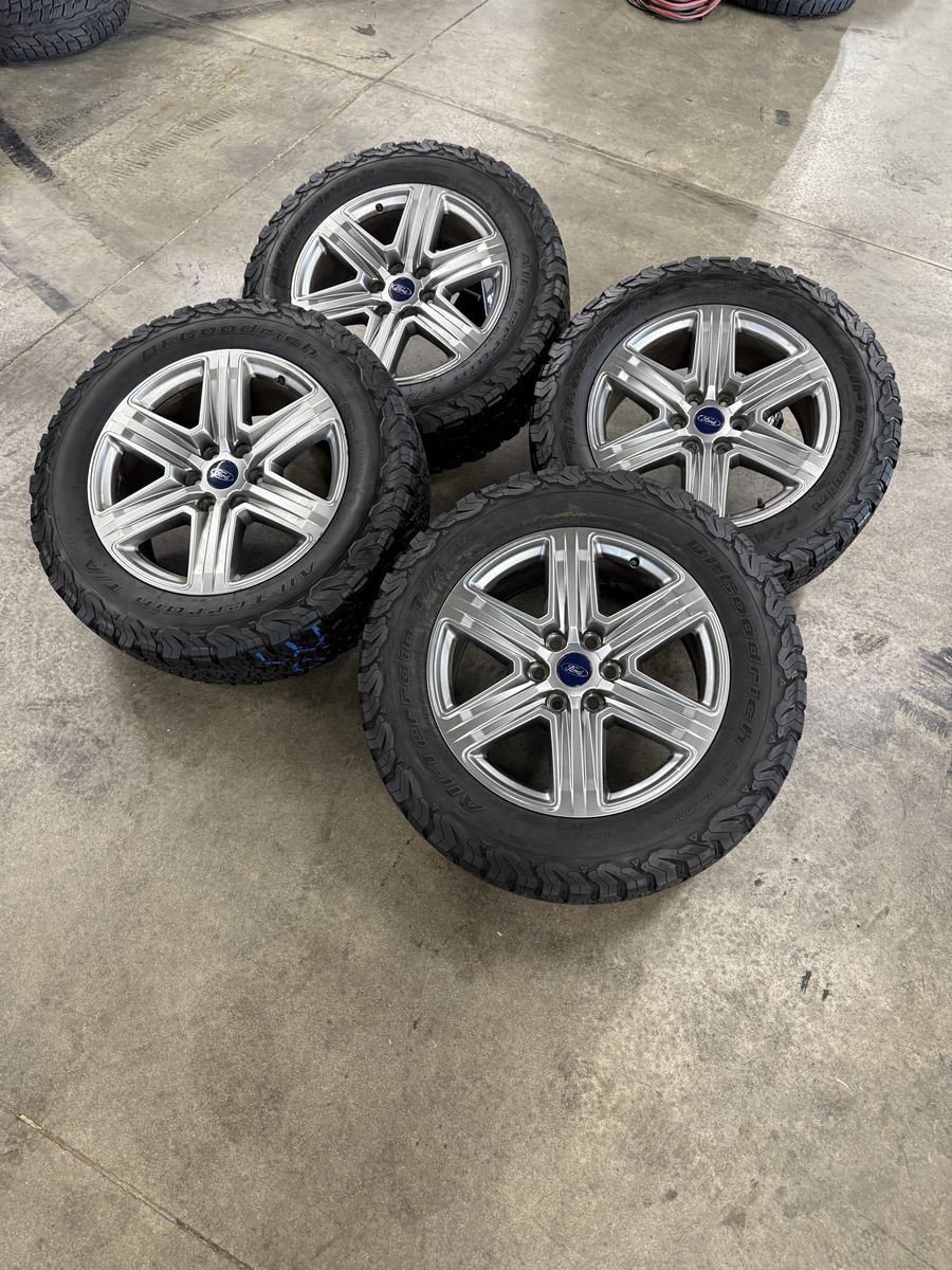 2022 f150 Performace OEM 20in wheels/ 275/60/20 bfg ko2