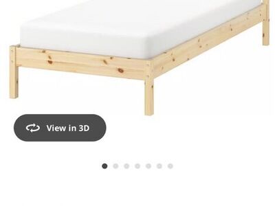 Tarva Twin Bed Frame With Slats
