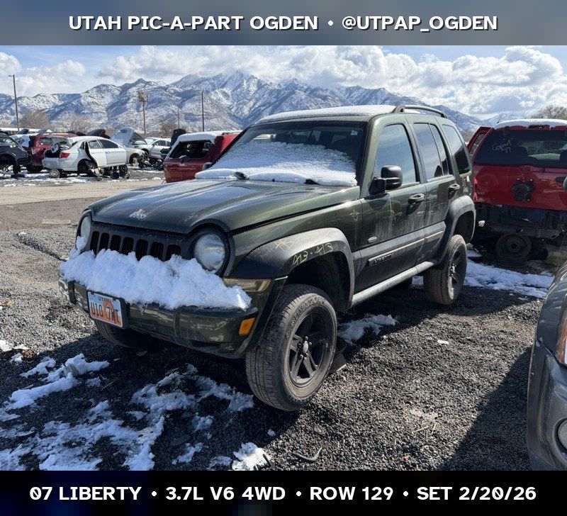 2007 Jeep Liberty Parts - UTPAP Ogden