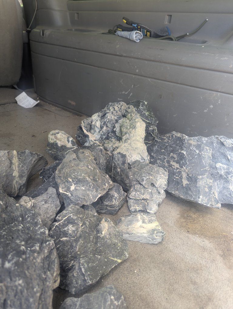 Black Mountain Seiryu stone