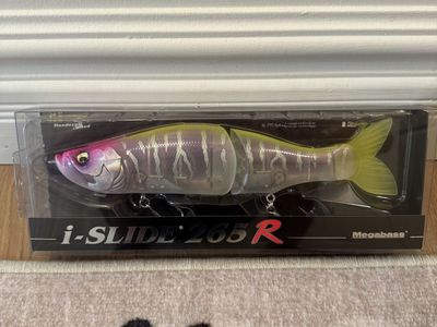 Megabass I-Slide 265R Swimbait Lure - GST Tiger Reaction, 265mm, 6.1oz