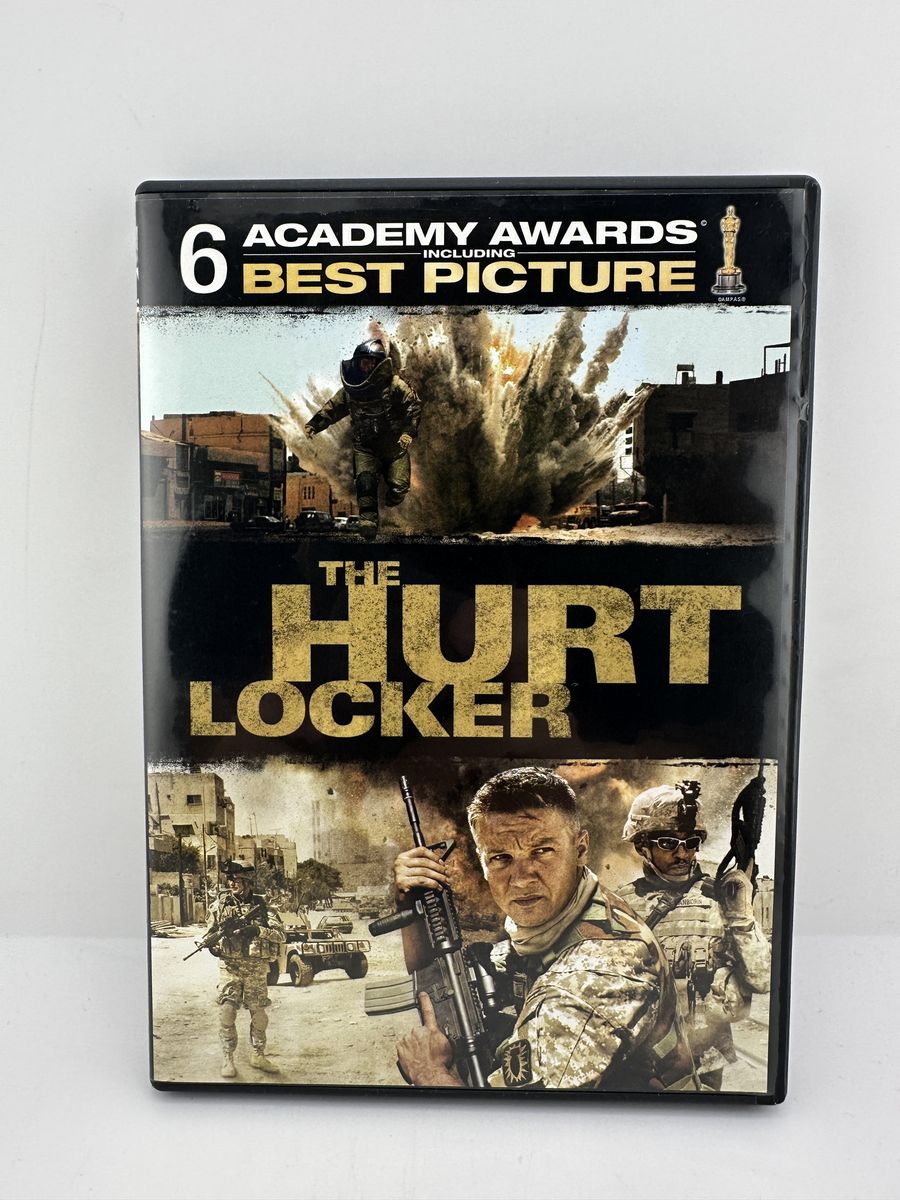 The Hurt Locker DVD 2009 Jeremy Renner Kathryn Bigelow Best Picture War Movie