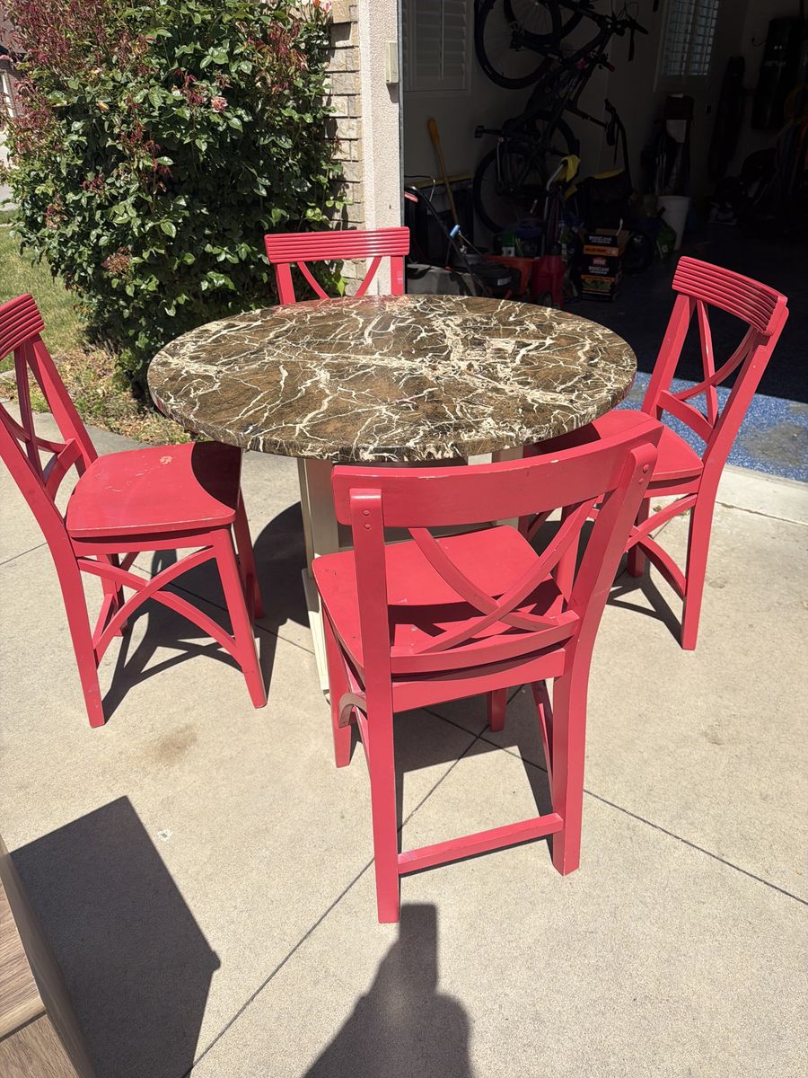 Table and Chairs