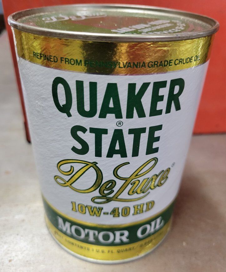 Vintage Quaker State Oil Cans