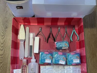 Manicure + Pedicure Supplies + Cases