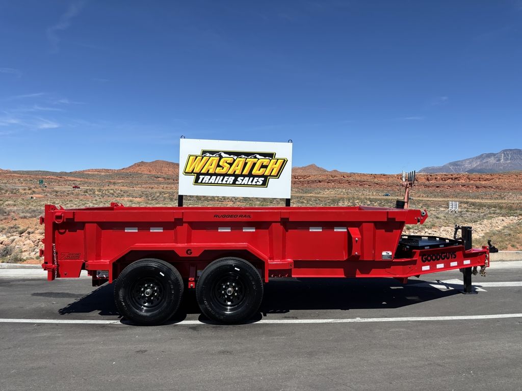 2026 GoodGuys Trailers Candy Apple Red  7X14 Low P