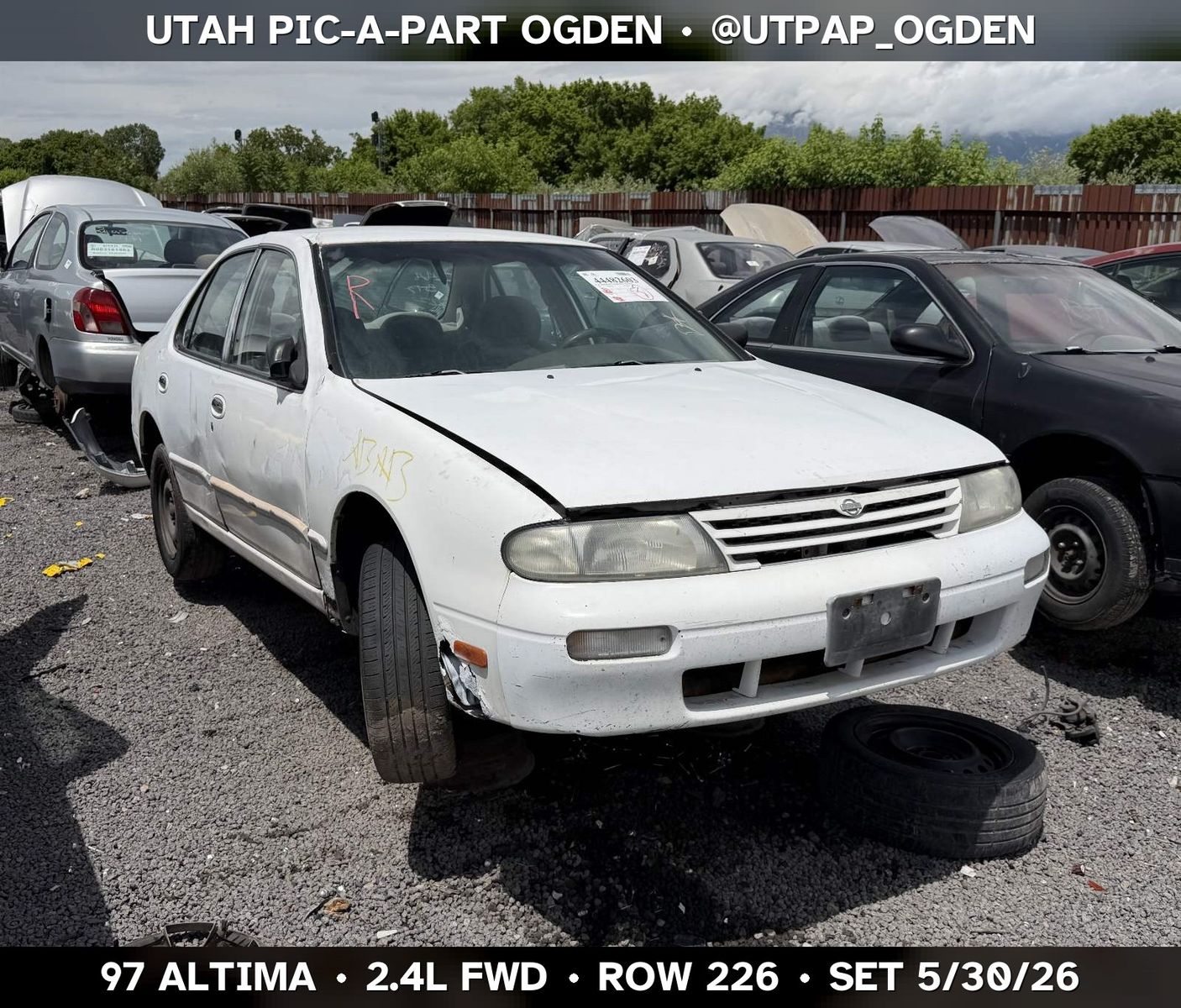 1997 Nissan Altima Parts - UTPAP Ogden