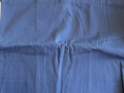 Pottery Barn Kids Navy Blue Cotton Grommet Curtain Panel 44" x 84"
