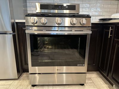LG gas range