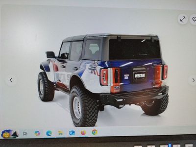 ford bronco 2021-2025 rear xts bumper pt #59-712255 get rid of that plastic PRICE DROP 500$