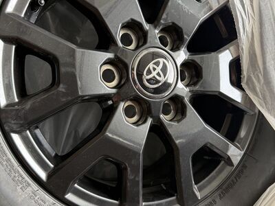 Brand new Tacoma wheels and tire